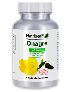 Huile d'onagre BIO : 500 mg par gélule, standardisée en GLA.