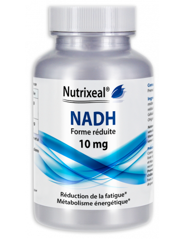 NADH 10 mg Nutrixeal : nicotinamide adénine dinucléotide réduit