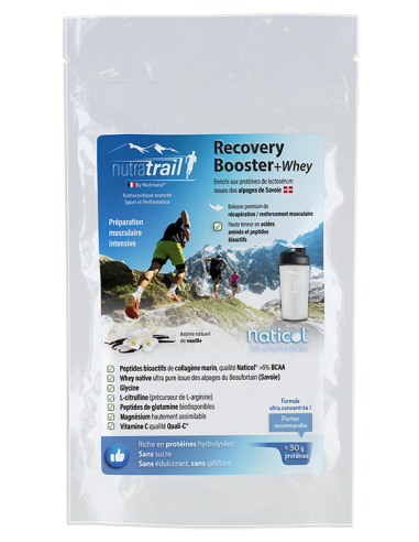 Recovery Booster® + Whey : nouvelle boisson ultra protéinée pour la récupération après le sport